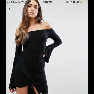 Flute sleeve Bodysuit